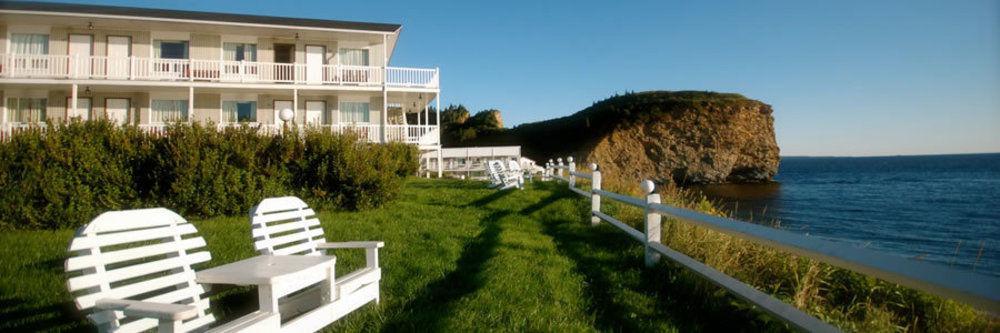 Hotel Les Trois Soeurs Percé Exterior foto